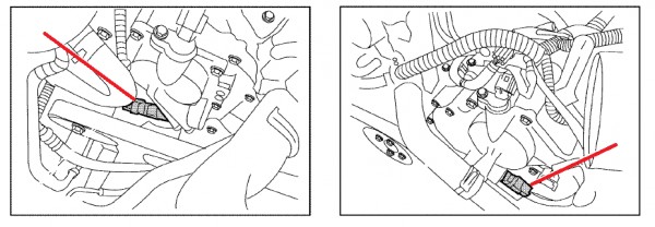 2007 Nissan Armada Intake valve timing control solenoid valve