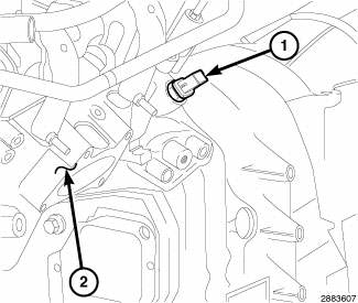 Chrysler 300M Coolant Temperature Sensor Location