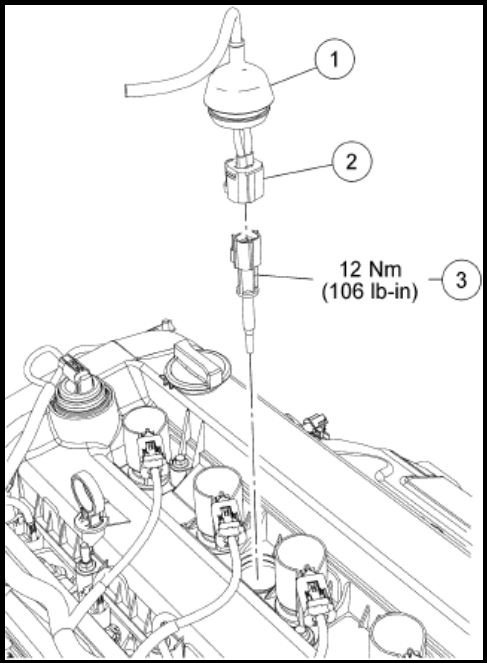 Ford Fusion Cylinder Head Temperature  Removal