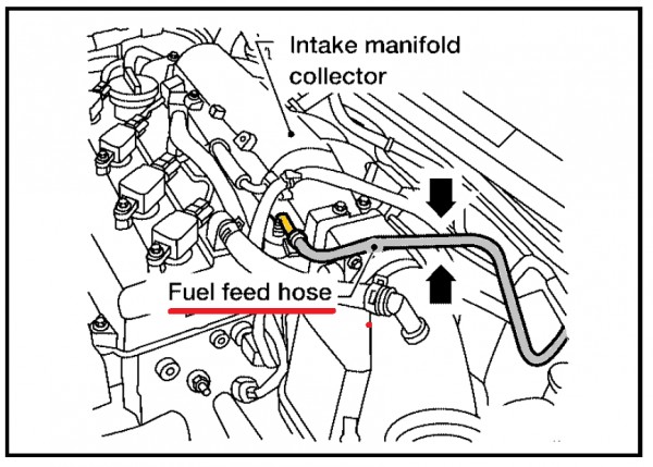 Nissan Altima Fuel Hose