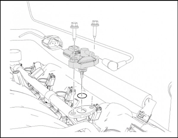 Ford F350 Fuel Rail Pressure Sensor Location