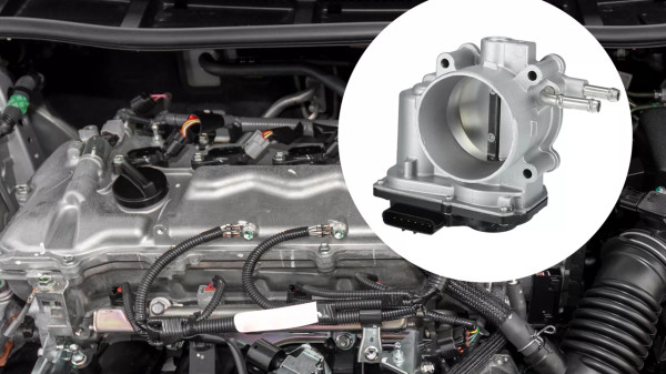 Toyota Camry Throttle Body Assembly (Throttle Actuator) Location