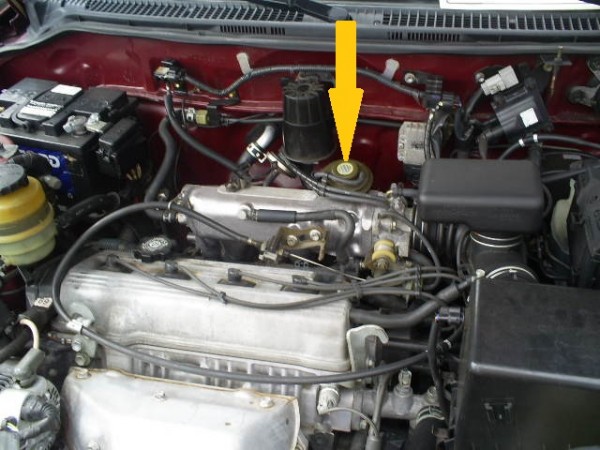 Toyota RAV4 EGR Valve Location