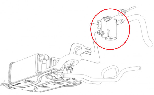 2013 Ford Edge Vent Control Solenoid Location