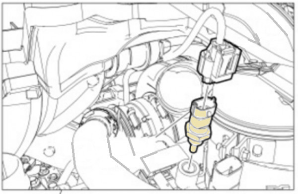 Ford F250 Fuel Temperature Sensor Location