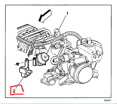Pontiac Bonneville Turbo /Supercharger wastegate solenoid