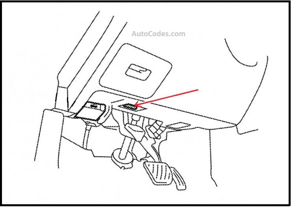 Nissan Maxima OBDII Connector