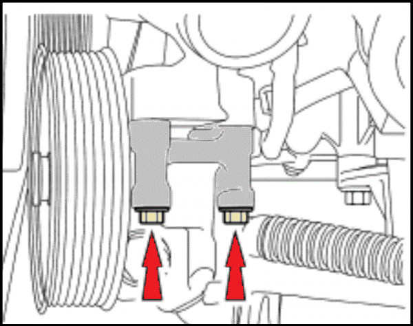 Ford F350 Camshaft Position Sensor Removal