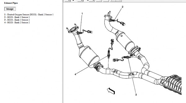 2009 Pontiac G8 V6 Oxygen Sensor Location