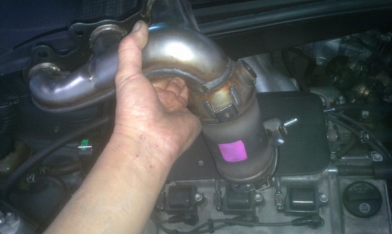 Toyota Highlander Catalytic Converter Location