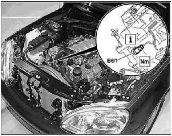 Mercedes Benz C230 Camshaft Hall Position Sensor Location