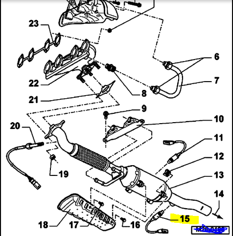 Volkswagen Jetta Sensor Location