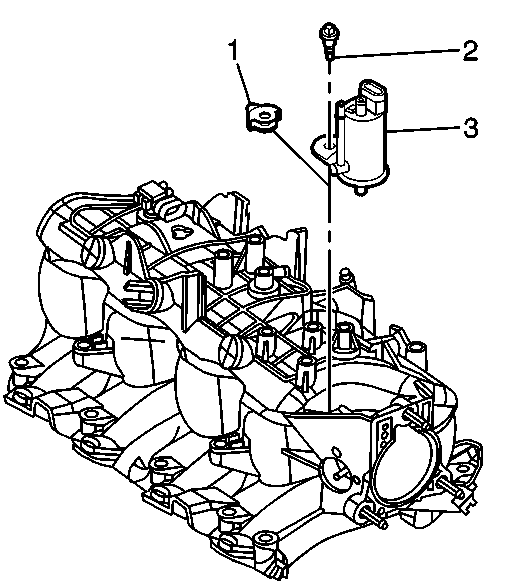 2004 Chevrolet Avalanche Evap Purge Solenoid Valve Location