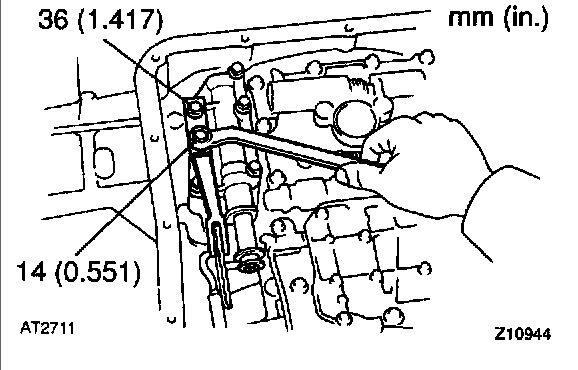 Toyota Camry shift solenoid A 1 B 2 P0758