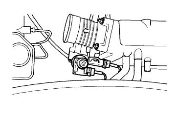 2002 Kia Spectra Throttle Body - Throttle Position Sensor