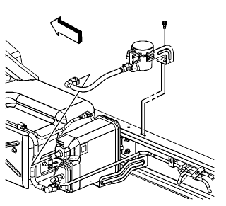 GMC Sierra EVAP Vent Solenoid Location