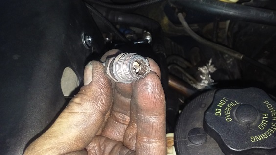Spark Plug Melted Ford F150