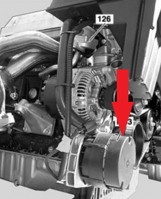 2002 Mercedes Benz C230 Air Pump Location