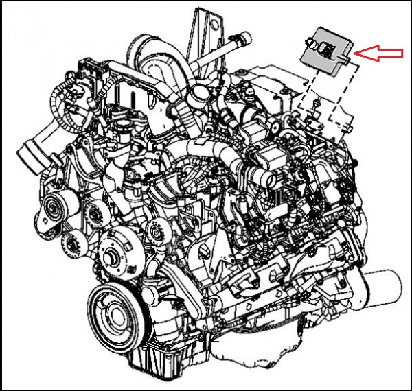 GMC Sierra Glow Plug Control Module Location
