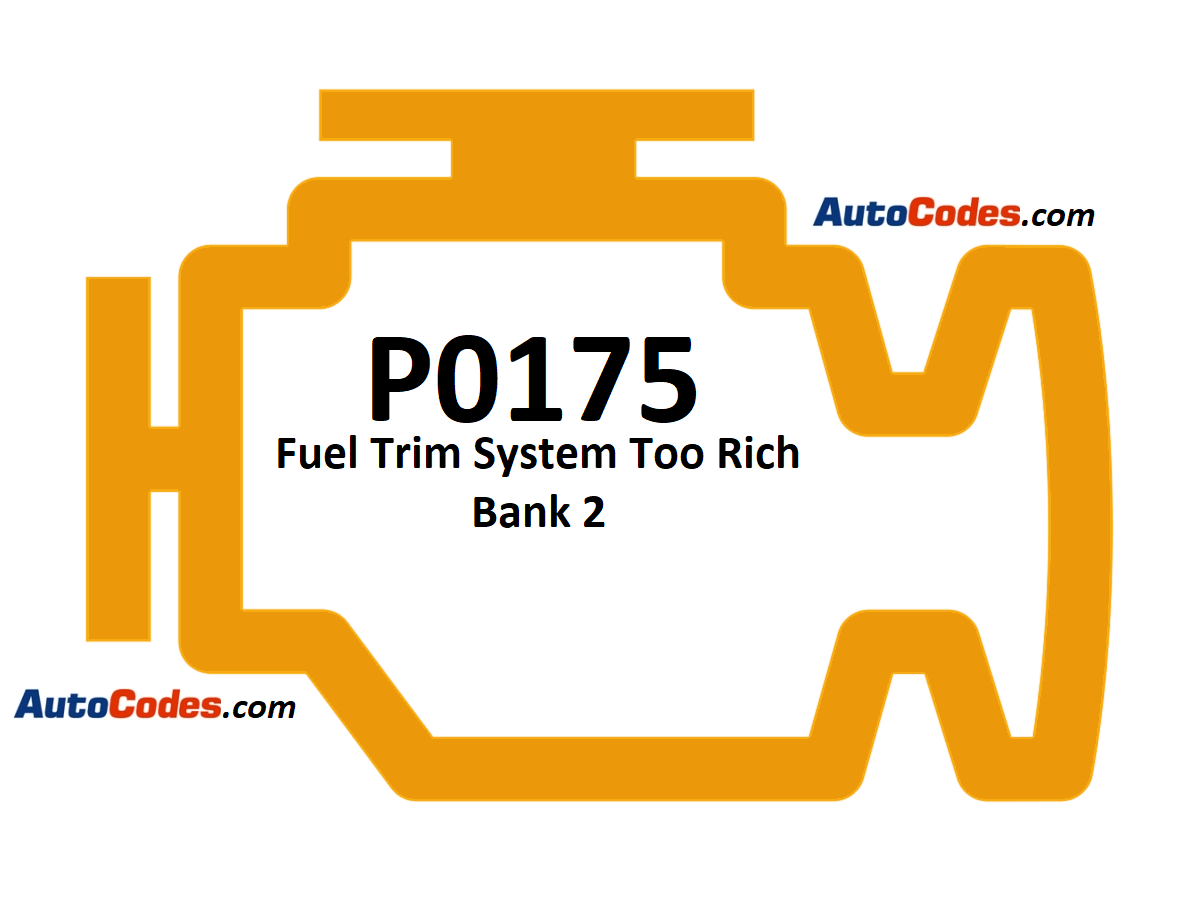 OBDII Code P0175 2014 Toyota RAV4 - Fuel Trim System Too Rich Bank 2