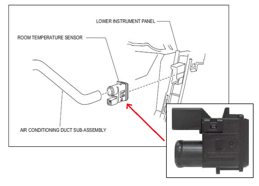OBDII Code B1411 2015 Toyota RAV4 - Room Temperature Sensor Circuit - AutoCodes.com