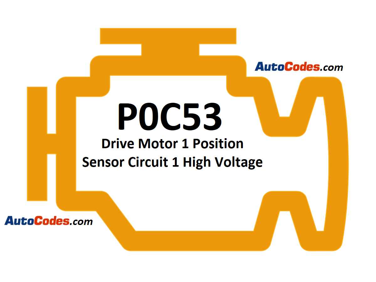 OBDII Code P0C53 2018 Chevrolet Silverado - Drive Motor Position Sensor Circuit 1 High Voltage - AutoCodes.com