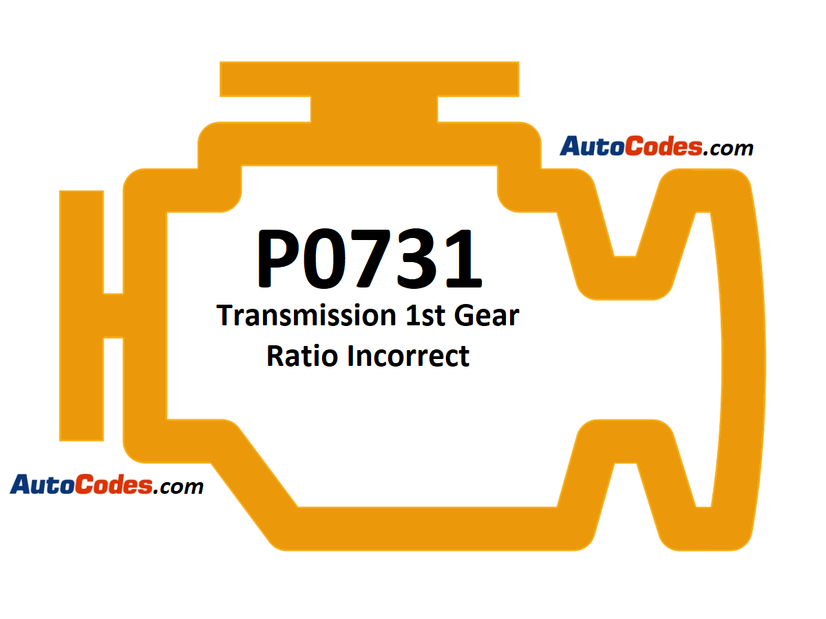OBDII Code P0731 GMC - Transmission 1st Gear Ratio Incorrect - AutoCodes.com