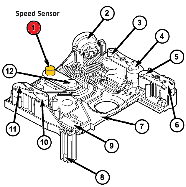 Jeep Commander Speed Sensor Location