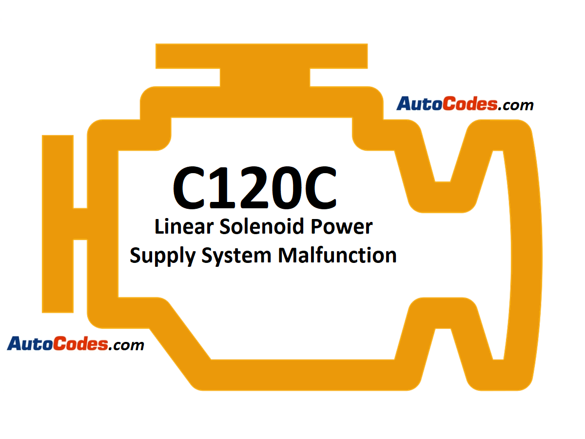 OBDII Code C120C Toyota - Linear Solenoid Power Supply System Malfunction